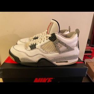 Jordan 4 Retro White Cement (2016) Size 10.5